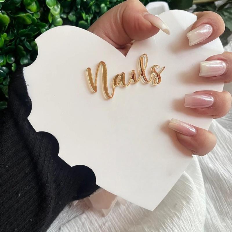 Tech Accessories Photo - 【B】Acrylic Nail Art Display Board, Manicure