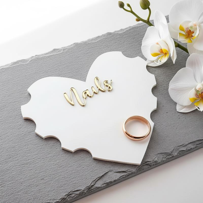 Tech Accessories Photo - Acrylic Nail Art Display Board, Manicure