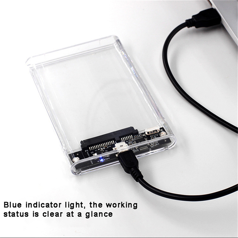 Transparent HDD Case HDD Enclo - Portable Ssd Enclosure 评论和价格
