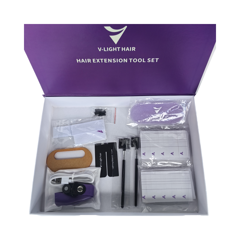 Black V-Light Seamless Hair Ex - Tech Accessories Uk 评论和价格