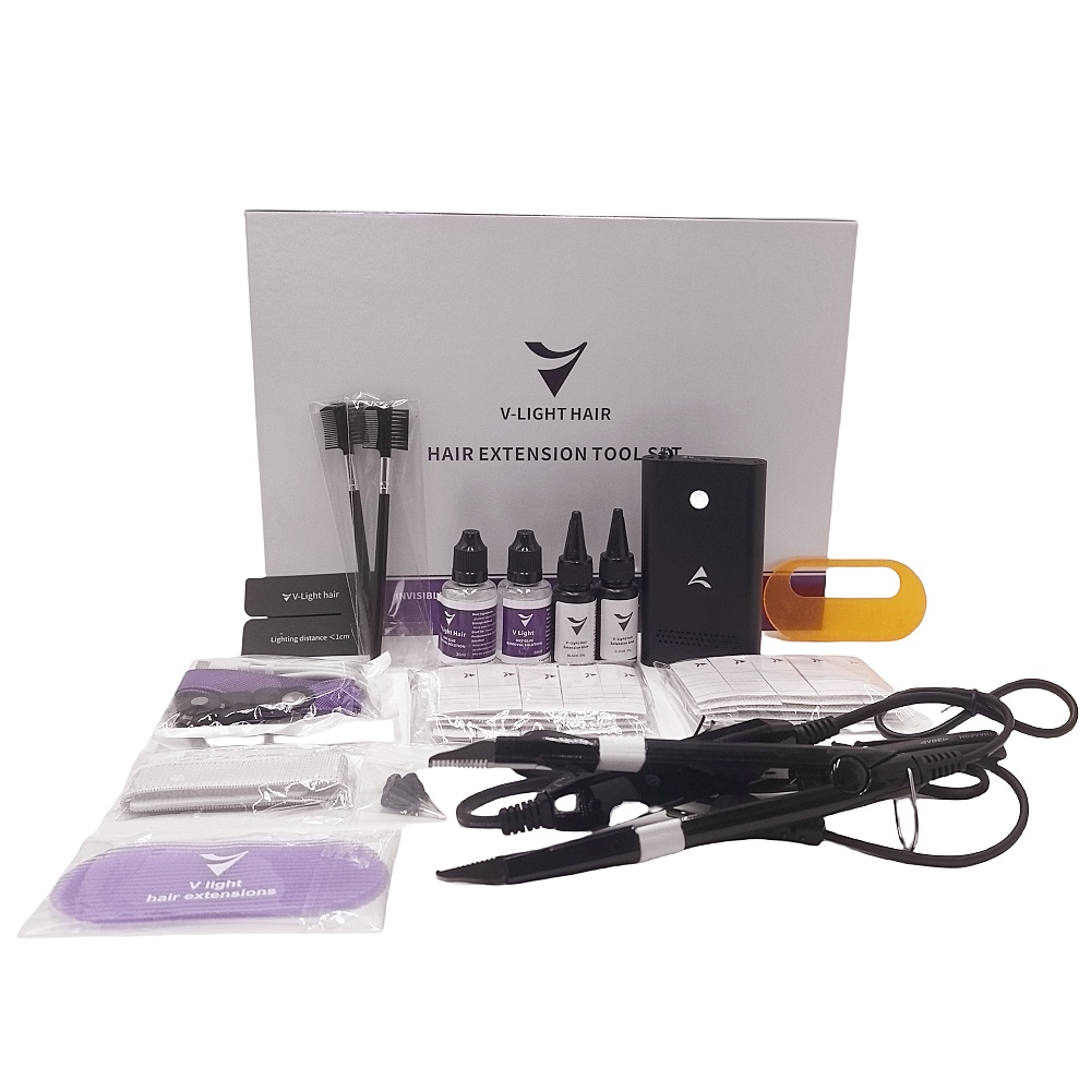 Black V-Light Seamless Hair Ex - Tech Accessories Uk 评论和价格