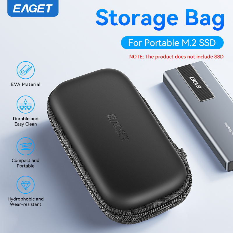 Eaget SSD Box Bag Case Portabl - Portable Ssd Enclosure 评论和价格