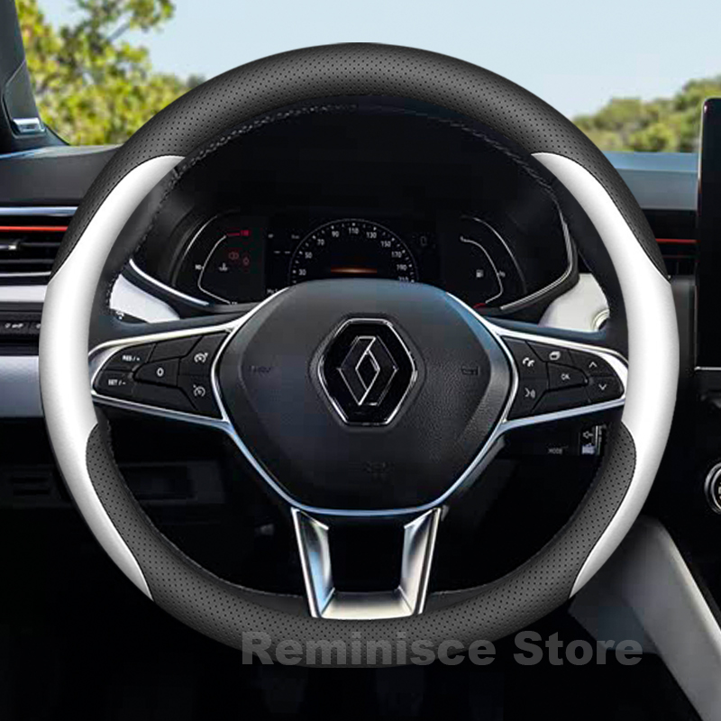 Leather Car Steering Wheel Cov - Tech Accessories Hub 评论和价格