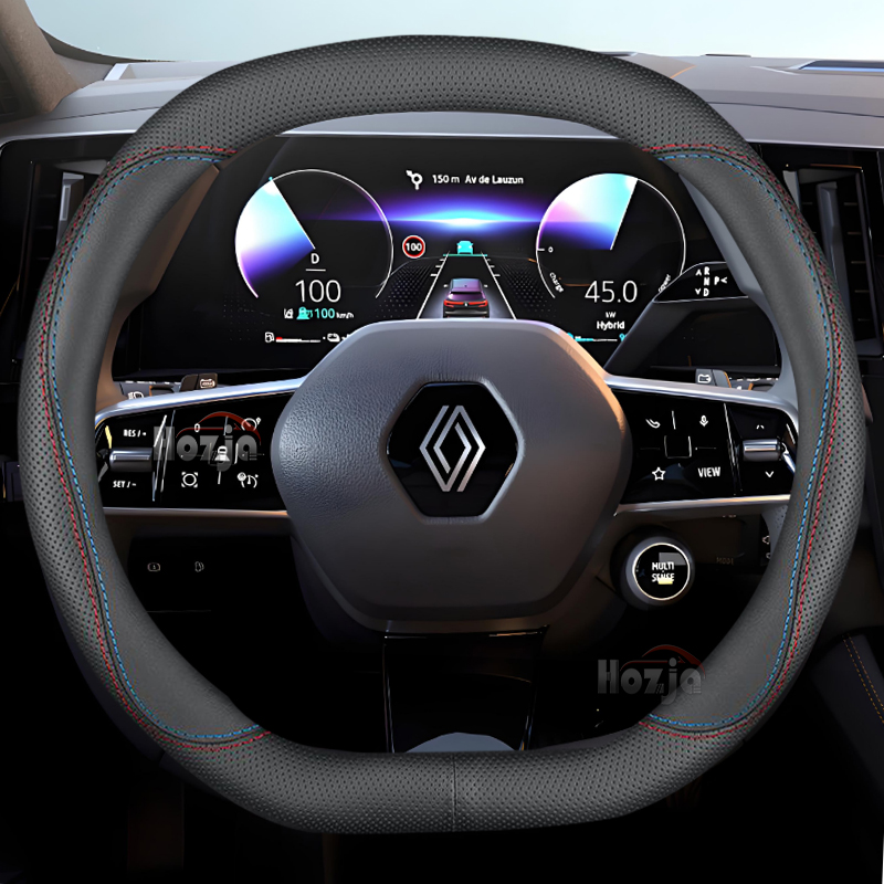 Leather Car Steering Wheel Cov - Tech Accessories Hub 评论和价格