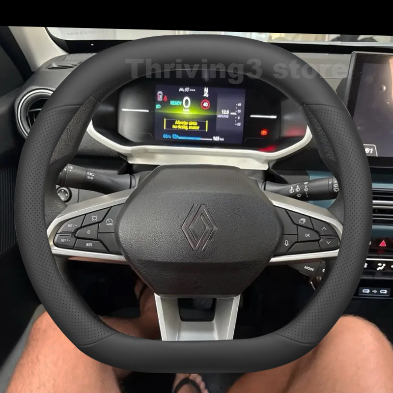 Leather Car Steering Wheel Cov - Tech Accessories Hub 评论和价格