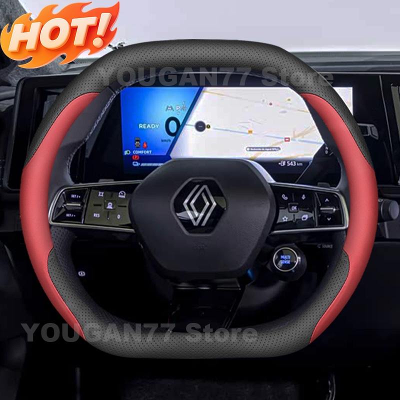 Leather Car Steering Wheel Cov - Tech Accessories Hub 评论和价格