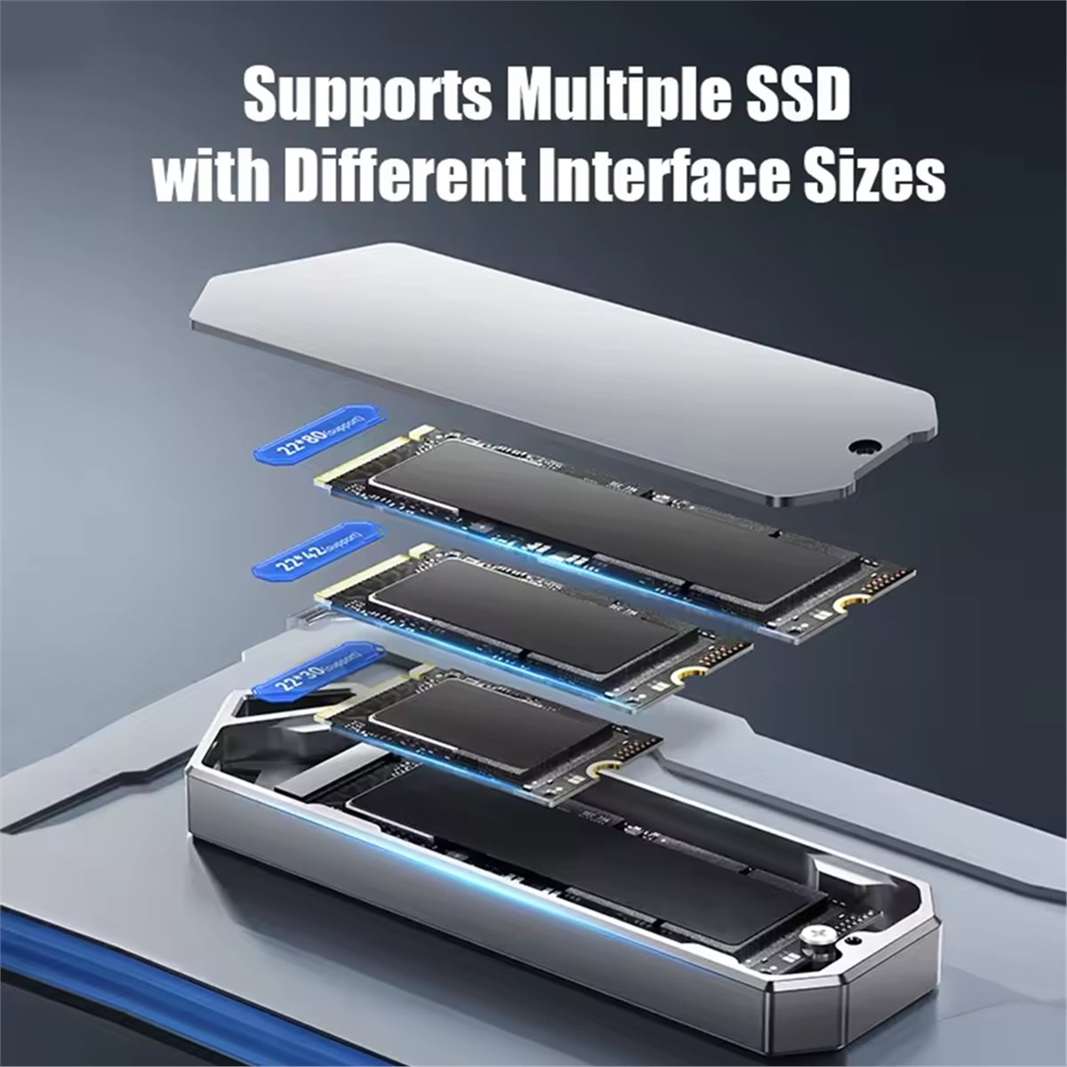 SWXF M.2 NVMe SSD Enclosure Ad - Portable Ssd Enclosure 评论和价格